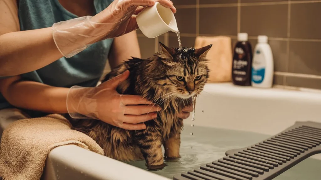 Tips for Bathing an Aggressive Cat Without Getting Scratched